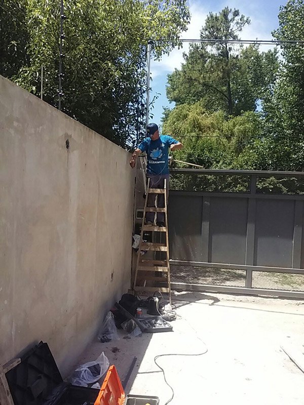 Instalación de cerco eléctrico E17